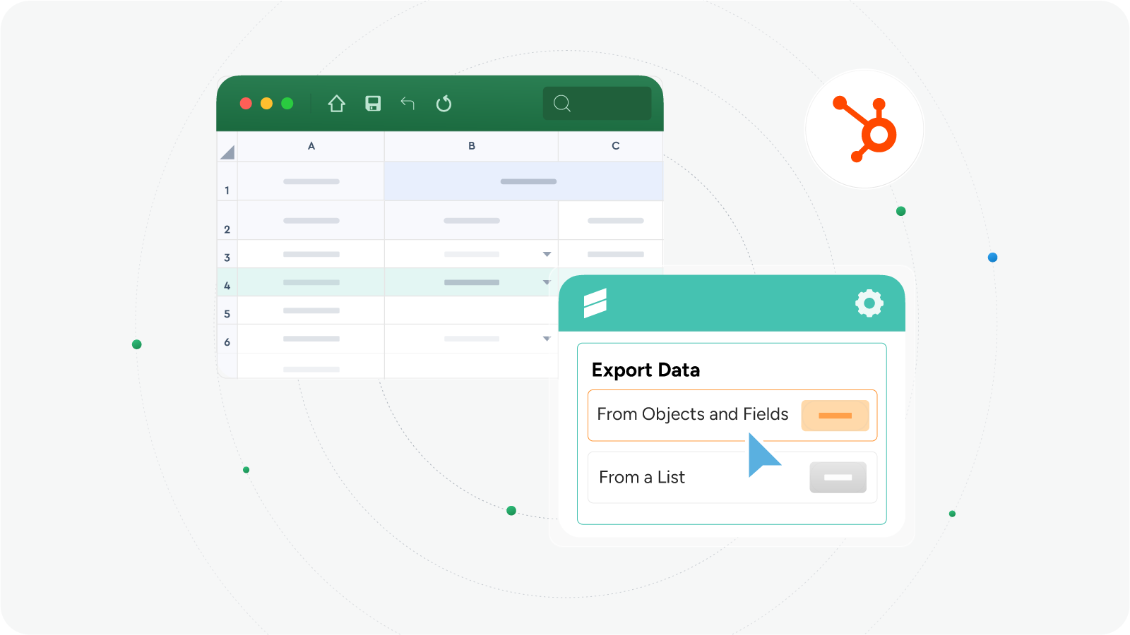 Export HubSpot data to Excel
